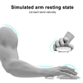 Silicone Wrist Support Mouse Pad Mobile Palm Rest Office Hand Rest Right Hand Version, Black Right Hand